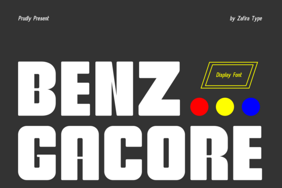 Benz Gacore: A Display Font That Anchors Editorial Calm