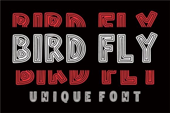 Bird Fly: A Bold, Retro Display Font That Lifts Digital Headlines