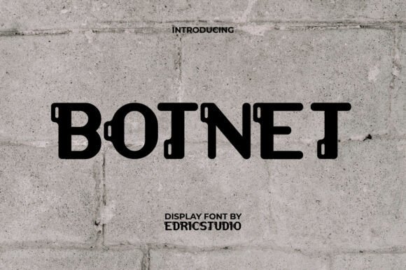 Botnet Font: Your Sci-Fi Display Typeface for High-Impact Campaigns