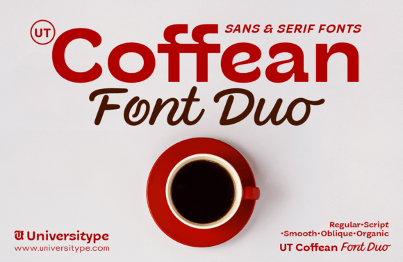 Coffean: A Warm, Inviting Display Font for Digital Brands