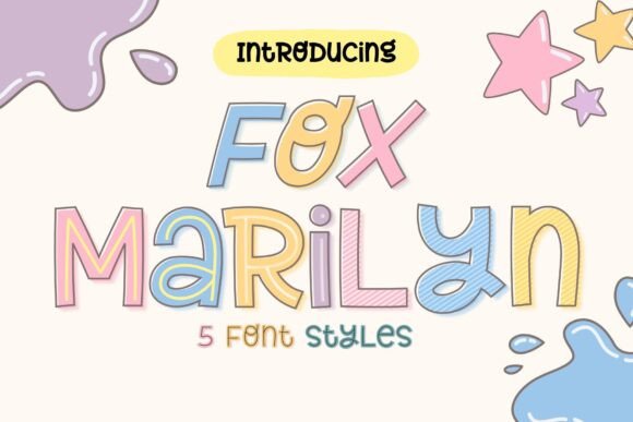 Fox Marilyn: A Display Font That Makes Your Headlines Pop