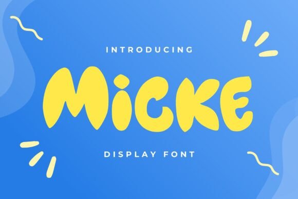 Micke: A Bold Display Font That Elevates Digital Branding