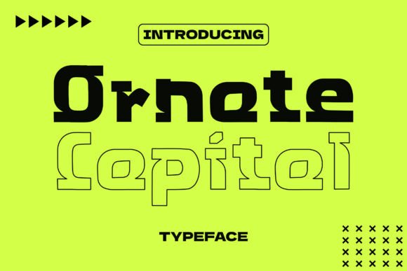 Ornate Capital: A Display Font That Elevates Your Digital Brand
