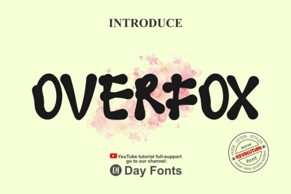 Overfox: A Bold Display Font That Makes Digital Headlines Shine