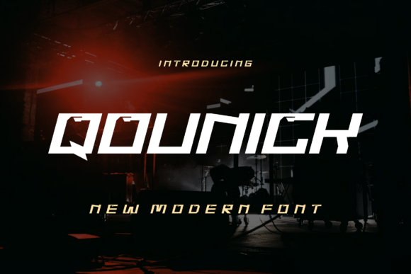 Qounick Font: A Bold, Authentic Display Typeface for Brand Identity