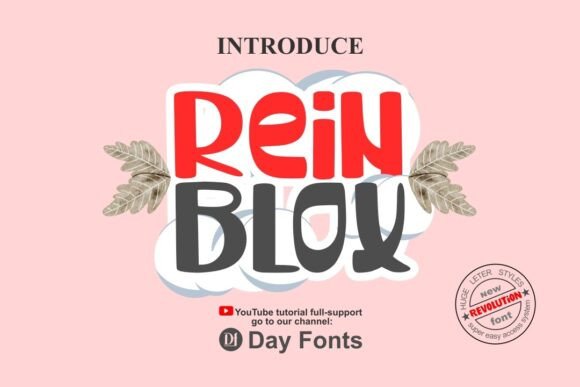Reinblox Font: A Display Typeface That Adds Warmth to Your Brand