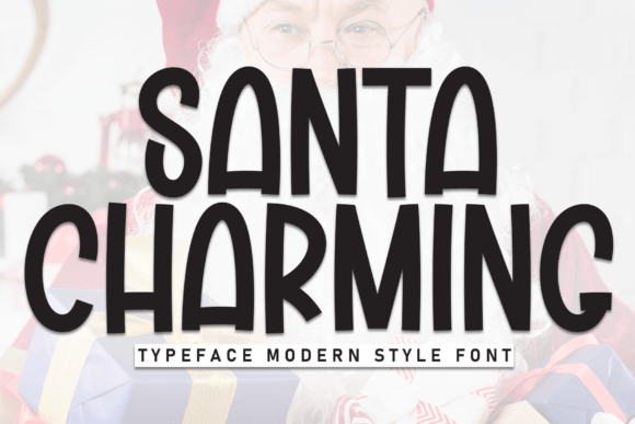 Santa Charming: A Warm, Handcrafted Display Font for Digital Brands