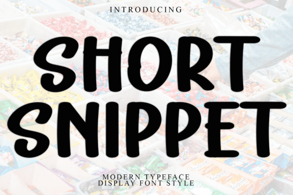 Short Snippet: A Warm, Playful Display Font for Human-Centered Branding
