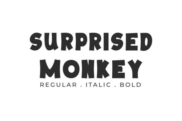 Surprised Monkey: A Playful Display Font That Lifts Real Small Business Branding