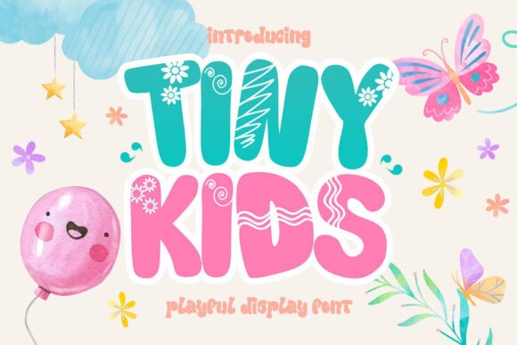 Tiny Kids Font: A Playful, Professional Display Typeface for Small Businesses
