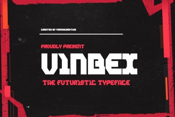 Vinbex: A Display Font That Makes Your Headlines Instantly Recognizable
