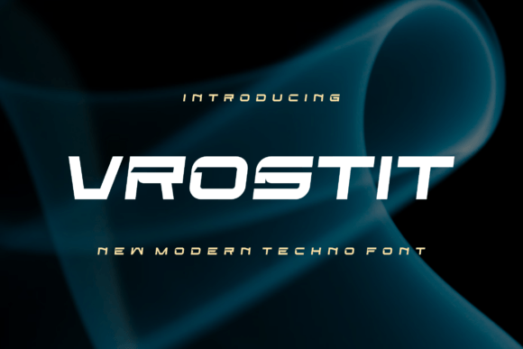 Vrostit: A Bold Display Font That Cuts Through the Feed