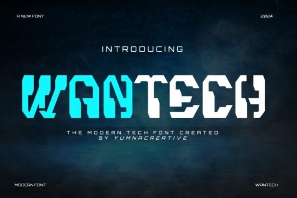 Wantech: A Display Font That Makes Your Headlines Instantly Clear