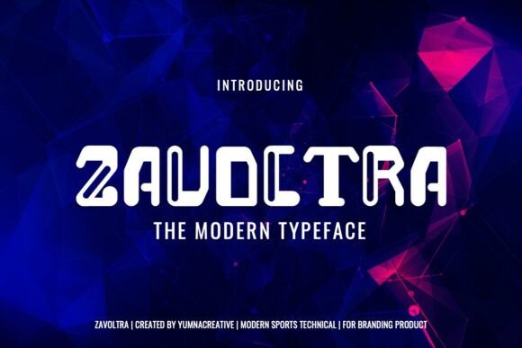 Zavoltra: A Bold Display Font for Scroll-Stopping Marketing