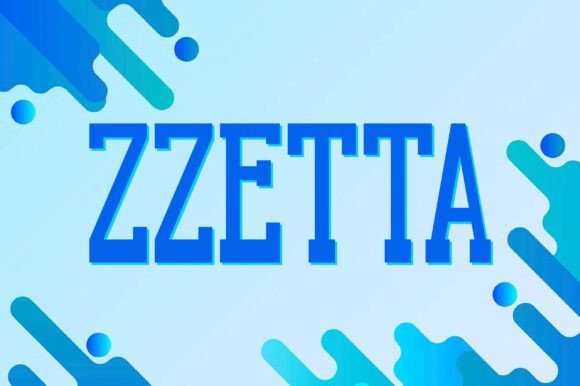 Zzetta: A Stylish Display Font for Editorial Impact